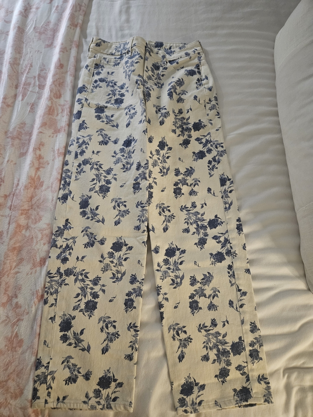 Floral Loose Jeans